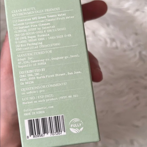 Green tomato 🍅clay mask cleanser - Picture 9 of 10